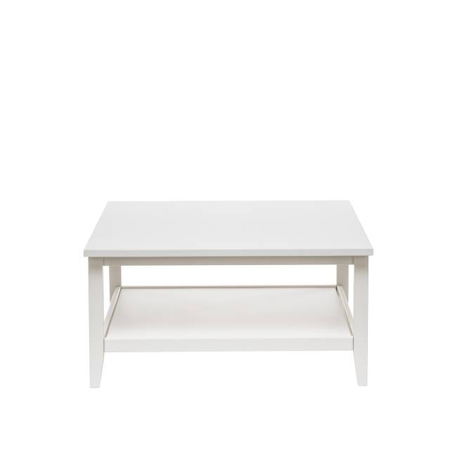 Leset Стол журнальный "Мира" (Стол журнальный 90х90) Белый