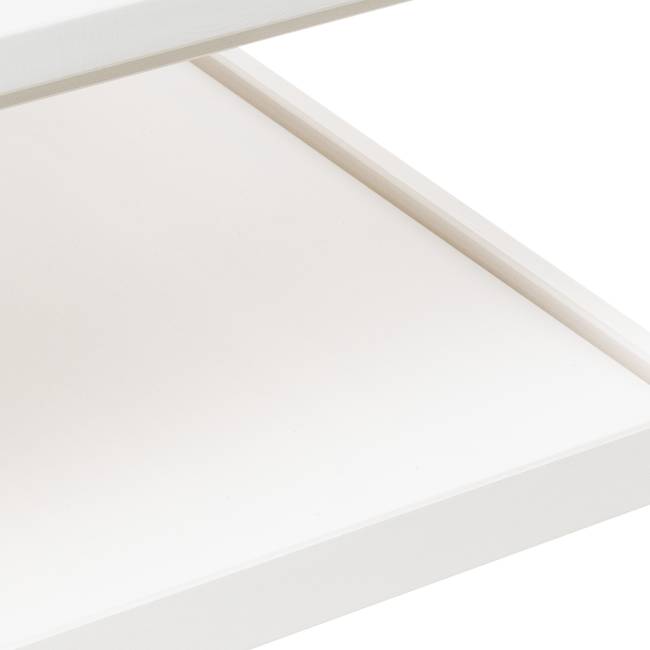 Leset Стол журнальный "Мира" (Стол журнальный 90х90) Белый