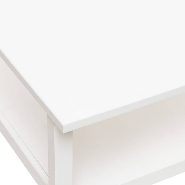 Leset Стол журнальный "Мира" (Стол журнальный 90х90) Белый