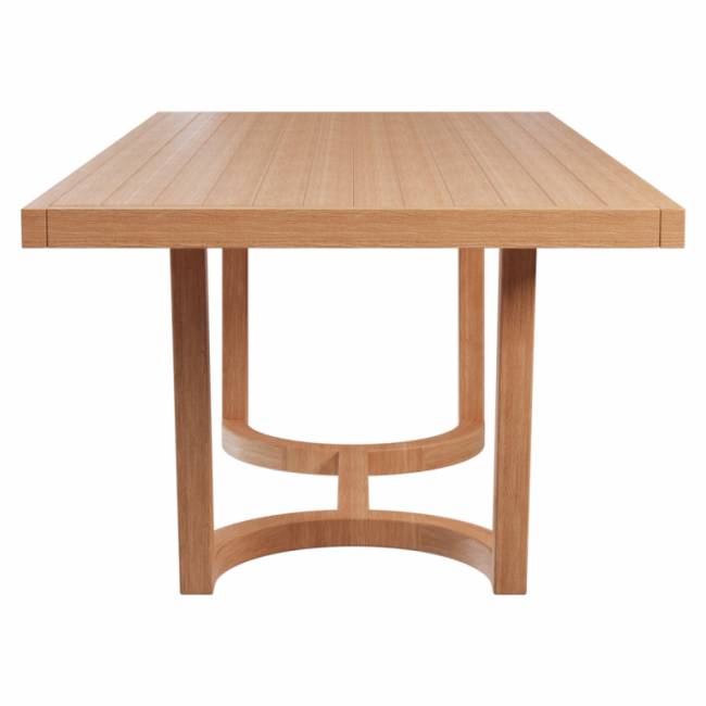 Комплект деревянной обеденной мебели Vulcano Ponza натуральный, ADORN007, 10196