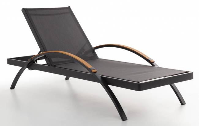 Лежак металлический Cesme 1900х730х470 мм