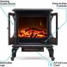 Электрический камин GardenWay Oxford