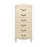 Комод Leset "Джульетта" узкий (6 ящ.) Дуб шампань