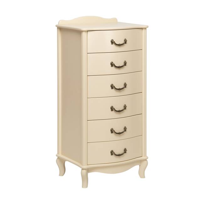 Комод Leset "Джульетта" узкий (6 ящ.) Дуб шампань