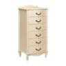 Комод Leset "Джульетта" узкий (6 ящ.) Дуб шампань