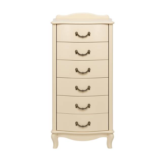 Комод Leset "Джульетта" узкий (6 ящ.) Дуб шампань