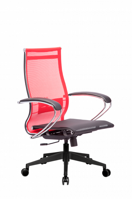 Кресло МЕТТА-9(MPRU)/подл.131/осн.002, красный