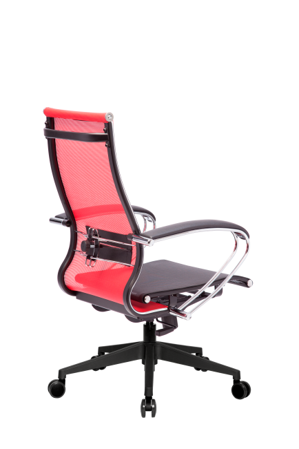 Кресло МЕТТА-9(MPRU)/подл.131/осн.002, красный