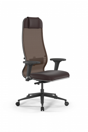 Кресло SynchroSit 10 B1-115D - X2+Extra /Um00/Wm12/D02P(M23.B11.G19.W02), темно-коричневый