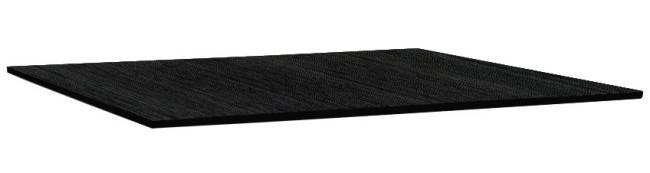 Столешница прямоугольная Solid Compact 1390x690 черное дерево 1390х690х12 мм