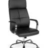 Кресло офисное / Алекс / черная экокожа