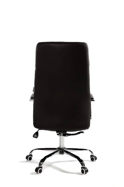 Кресло офисное / Алекс / черная экокожа