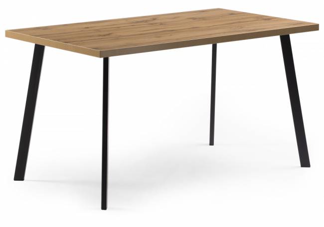 Тринити Лофт 140 25 мм дуб вотан / черный матовый