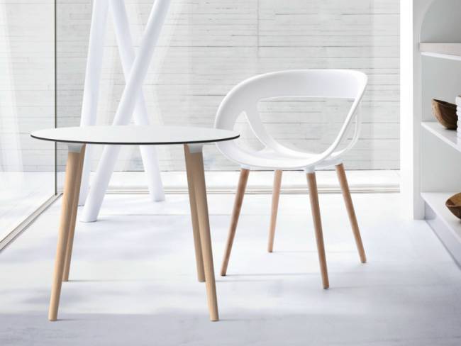 Стол ламинированный Stefano Ø800х750 мм