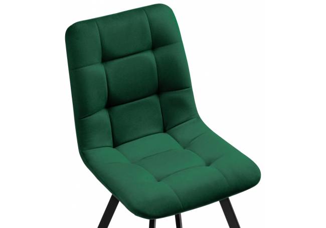 Стул на металлокаркасе Чилли зеленый  / черный