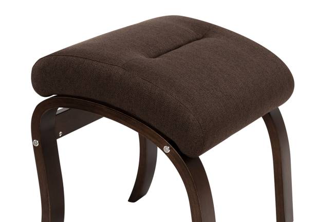 Пуф Leset Лион универсальный Орех текстура Malmo 28 (коричневый)