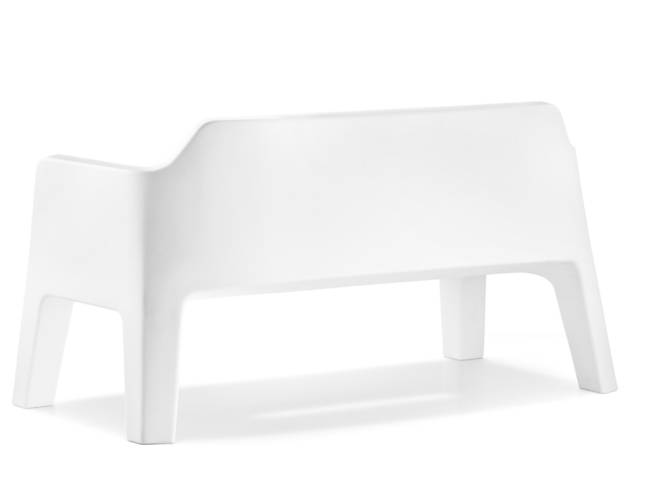 Диван пластиковый Plus Air белый 1425х740х750 мм Диван пластиковый Plus Air белый 1425х740х750 мм