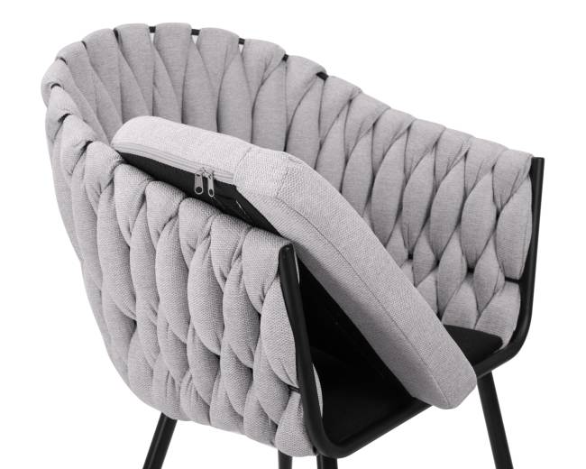 Набор 2 шт Стул обеденный DOBRIN MATILDA, серая ткань (LAR 275-17)