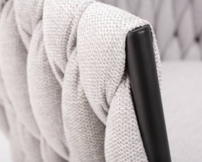 Набор 2 шт Стул обеденный DOBRIN MATILDA, серая ткань (LAR 275-17)