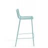 Стул металлический полубарный Nolita голубой 495х465х860 мм