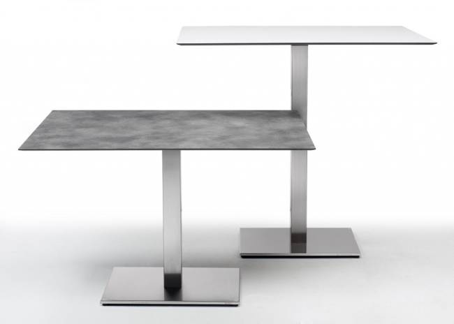 Столешница прямоугольная для подстолья Tiffany цементный 1400х800х10 мм