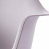 Кресло-качалка CINDY (mod. C1025A) белый 018 /натуральный пластик/металл/дерево