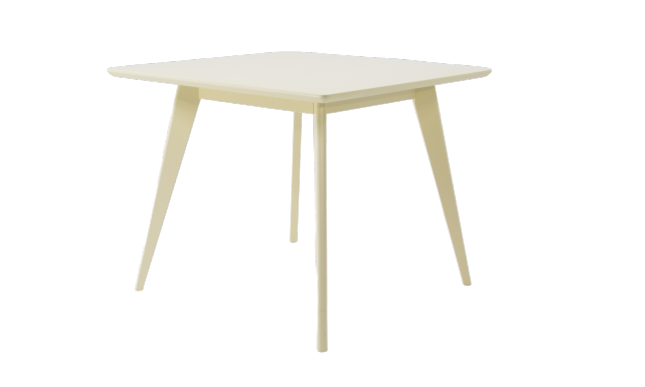 Стол Сканди М 90, Слоновая кость