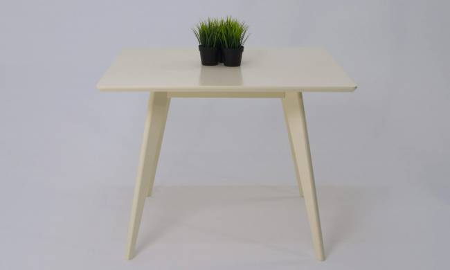 Стол Сканди М 90, Слоновая кость