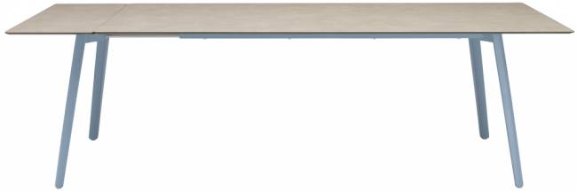 Стол ламинированный раздвижной Squid Extendable голубой, тортора шпатель 2090-2490-2890х1000х730 мм