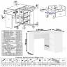 Угловой компьютерный стол Мори МС-16 правый цвет белый
