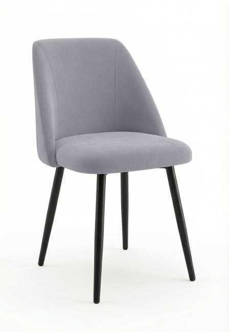 Стул DikLine 335 B22 GREY, ножки черные