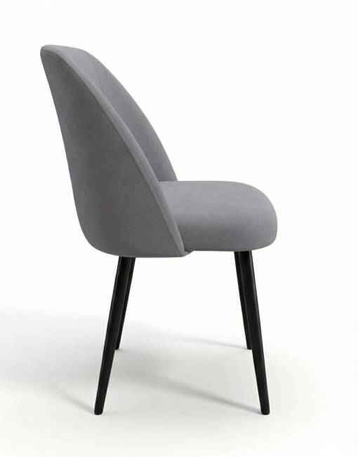 Стул DikLine 335 B22 GREY, ножки черные