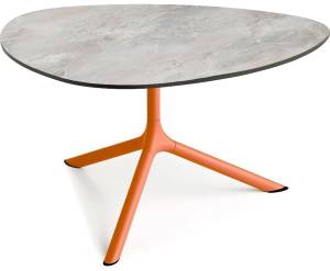 Столик ламинированный кофейный Tripe Maxi терракотовый, каменный 830х830х510 мм