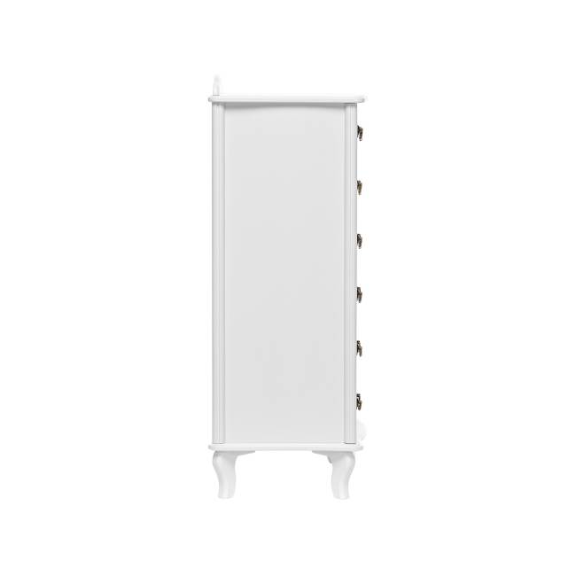 Комод Leset "Джульетта" узкий (6 ящ.) Молочный дуб