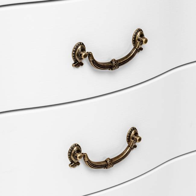 Комод Leset "Джульетта" узкий (6 ящ.) Молочный дуб