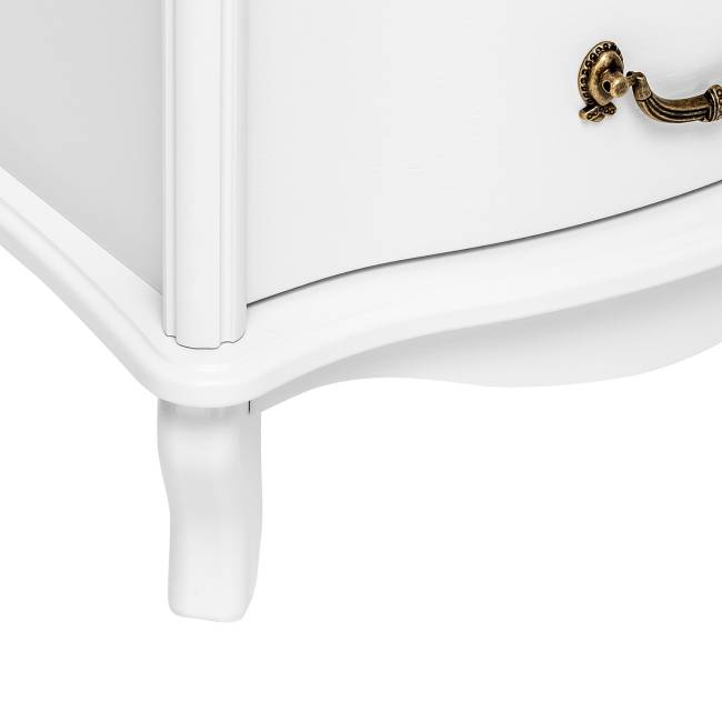 Комод Leset "Джульетта" узкий (6 ящ.) Молочный дуб