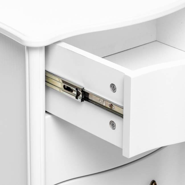 Комод Leset "Джульетта" узкий (6 ящ.) Молочный дуб