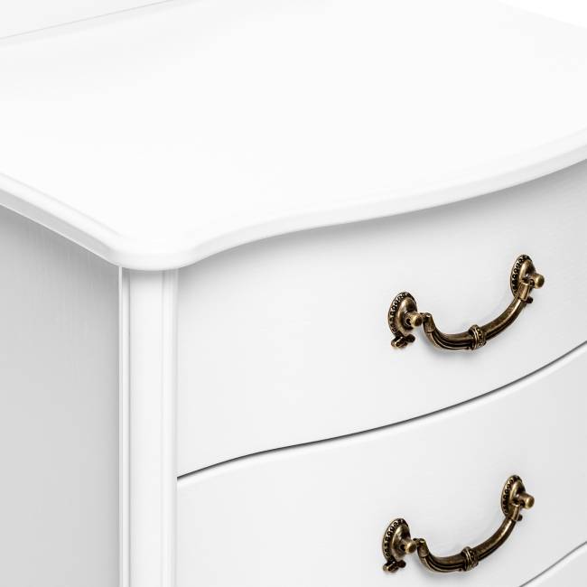 Комод Leset "Джульетта" узкий (6 ящ.) Молочный дуб