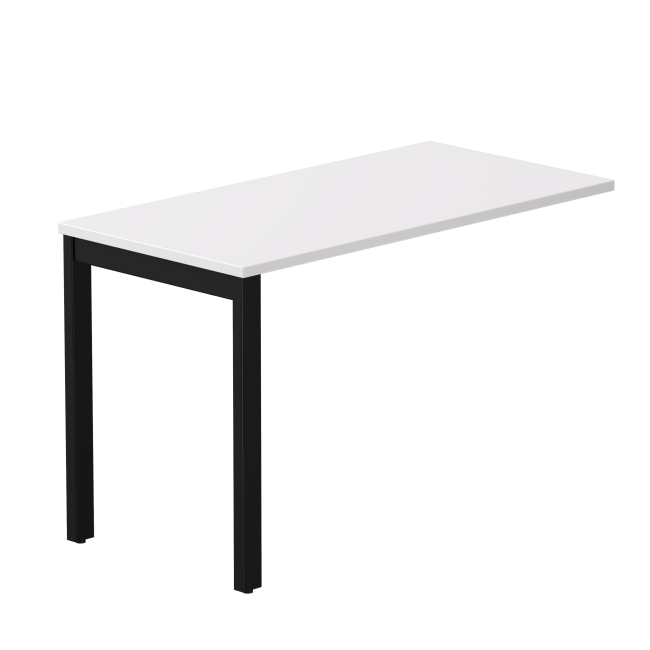 Брифинг-приставка Everprof EVO 1210х600x755 Белый/Черный Брифинг-приставка Everprof EVO 1210х600x755 Белый/Черный