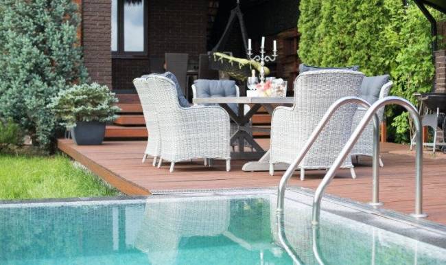 Набор мебели из ротанга: стол ВЕРОНА_200 + кресло БЕРГАМО 6 шт. (цвет серый) Набор мебели из ротанга: стол ВЕРОНА_200 + кресло БЕРГАМО 6 шт. (цвет серый)