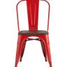 Стул TOLIX WOOD красный глянцевый