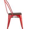 Стул TOLIX WOOD красный глянцевый