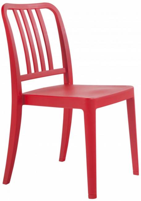 Стул пластиковый Varia-S красный 495х520х870 мм