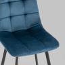 Стул Chilly велюр сине-зеленый 4 шт.