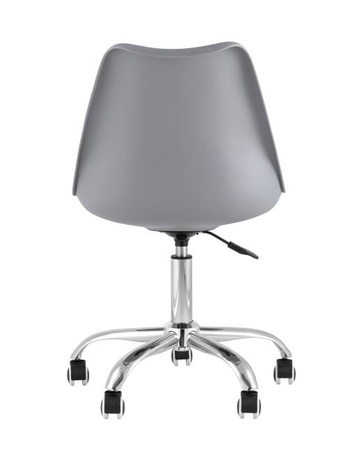 Стул офисный BLOK NEW пластиковый серый