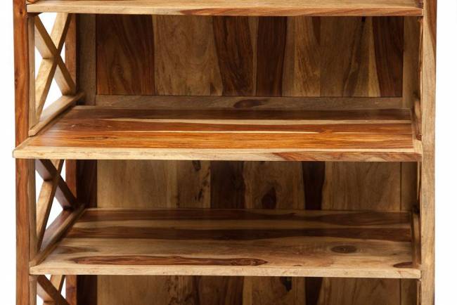 Шкафы для книг ( набор 3 шт.) Бомбей - 0761A Natural (натуральный) палисандр