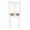 Стул - Гермес/ Hermes дерево гевея, 43х49х94см, Ivory white, ткань серая (TM-164) (Комплект из 2 шт.) Ivory white, ткань серая (TM-164) дерево гевея