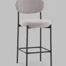 Стул полубарный Бриф DD букле светло-серый