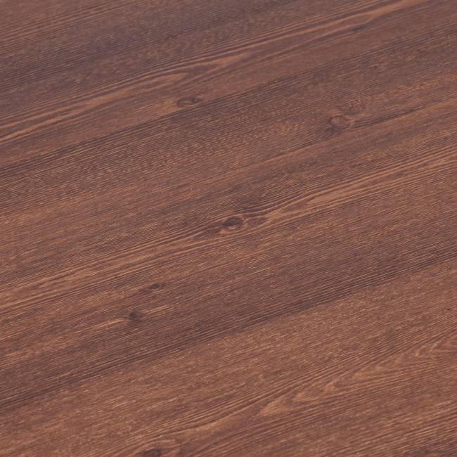 Журнальный стол FABIO мдф, 77х78х50 см, орех кантри/чёрный