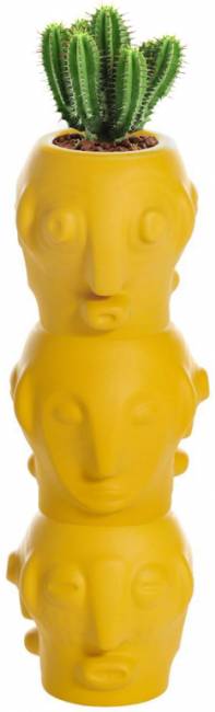 Кашпо пластиковое Threebu Totem Pot 3 Standard 450х450х1350 мм